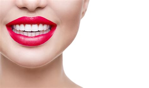 Healthy Smile Teeth Whitening Healthy White Smile Close Up Be
