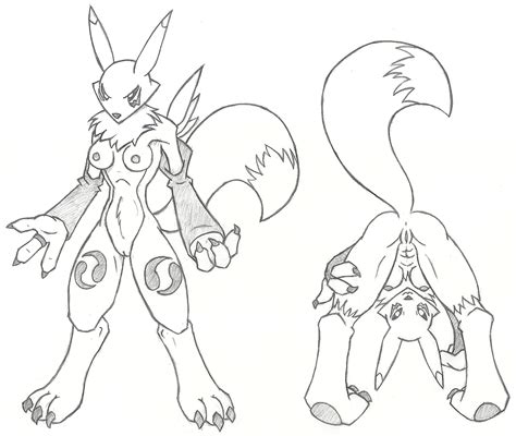 Post 5862524 Digimon Renamon