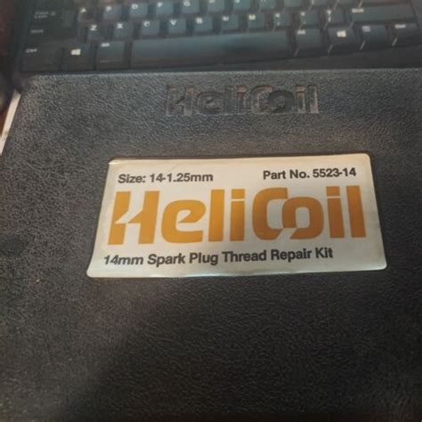 Brand New Helicoil Mm Spark Plug Thread Repair Kit Size Mm Ebay