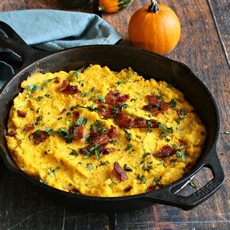 Hungry Couple Baked Polenta With Bacon And Gruyere