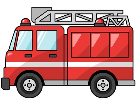 Cartoon Fire Truck Pictures