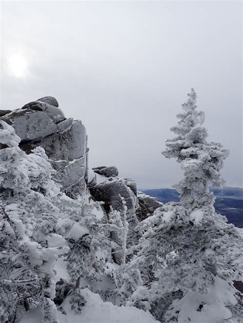 Mount Liberty Snow Covered Summit Wild Boyz Photography
