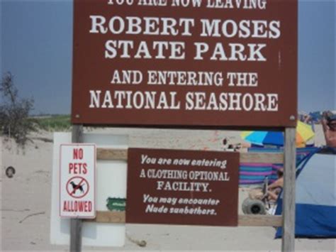 A Naked Day At The Beach Robert Moses Beach Long Island Ny