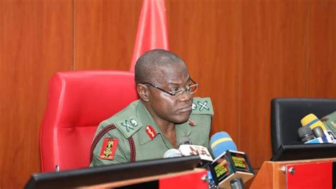 The Chief Of Army Staff Coas Lt Gen Faruk Yahaya Said The Defeat