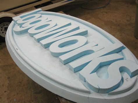 Layered Foam Sign Hot Wire Foam Factory