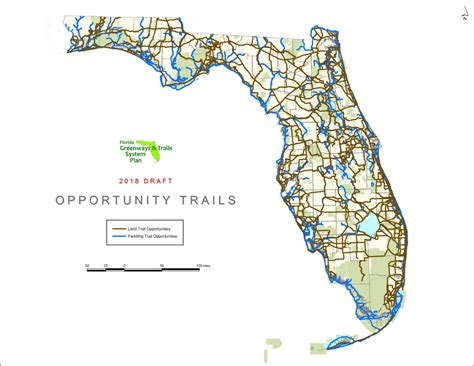 Florida Greenways And Trails Map Printable Maps