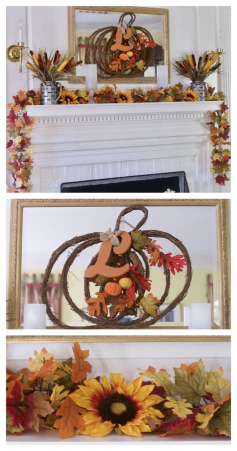 Decorating Mantel Ideas For Fall Decor Change Up Your Decor