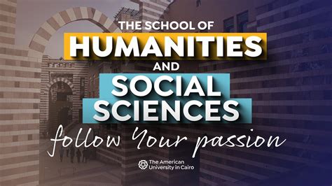 school of humanities and social sciences follow your passion youtube