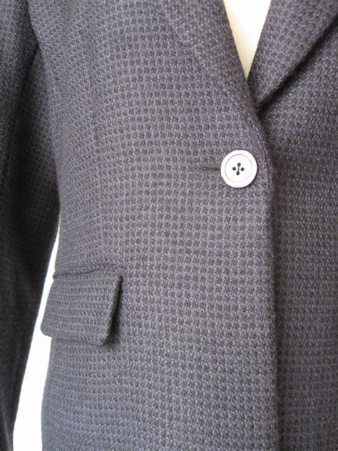 Blueblack Wool Jacket Closeup Sunnygal Studio Flickr