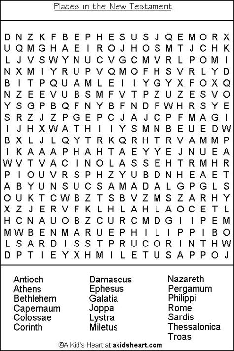 How do you win a church word searches? Pin on Sunday school
