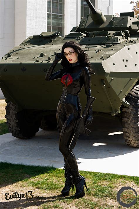 Latex Baroness Cosplay From G I Joe Media Chomp