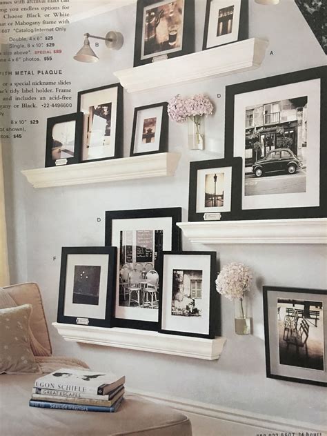 Pin by Laura Casey on Wall arrangement | Gallery wall shelves, Gallery wall, Family photo ...