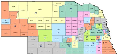 Legislative District Map Nebraska Council Of School Administrators