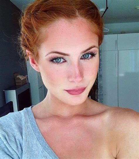 Beautiful Redhead With Deep Blue Eyes Natural Red Hair Natural Redhead Natural Hair Styles