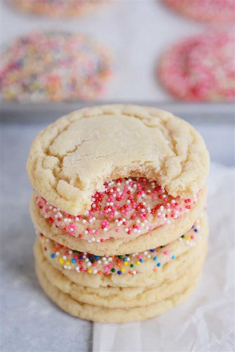 Easy Soft Chewy Sugar Cookies Mels Kitchen Cafe