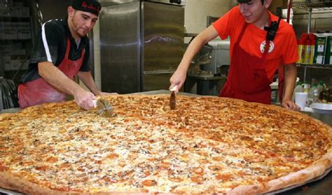 Largest Pizzas Ever Made Largest Org