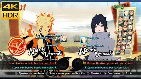Naruto Shippuden Ultimate Ninja Storm 4 Xbox Series X Gameplay 4k Hdr