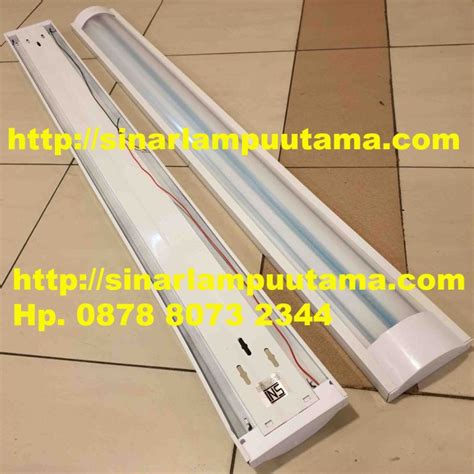 Kap Lampu Tl Rm Polos Tl Led X Watt Sinar Lampu Utama