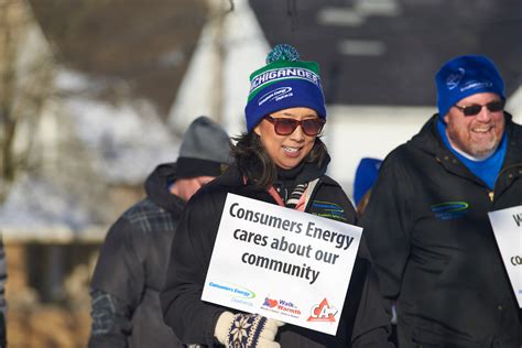 Consumers Energy Employees Walk In Michigan Communities