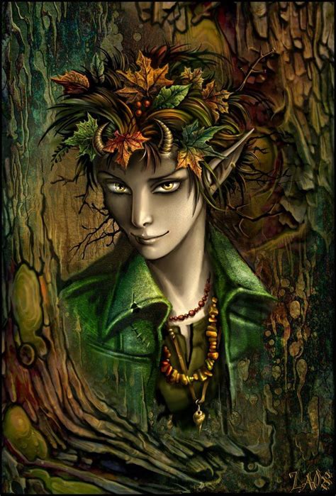 Fairies Dragons And Other Mythological Creatures Spirit Of The Autumn
