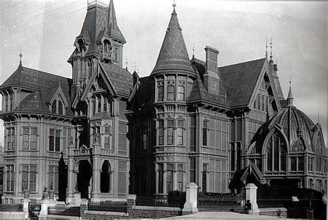 Mark Hopkins Mansion Nob Hill San Francisco Destroyed In The 1906