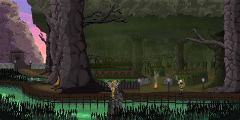 Gothic Pixel Art Swamp Camp By Bar5pl On Deviantart
