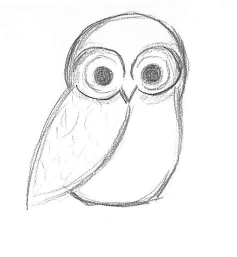 Simple Owl Drawing Easy Cartoon Drawings Bird Drawings Doodle