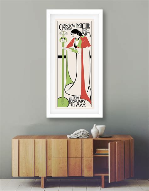 Charles Rennie Mackintosh Poster Scottish Art Nouveau Poster