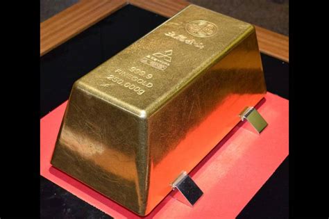 Worlds Largest Gold Bar Surges In Value Amid Ukraine Crisis Abs Cbn News