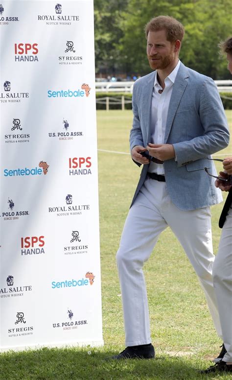 Prince Harry At Charity Polo Match In Rome May 2019 Popsugar