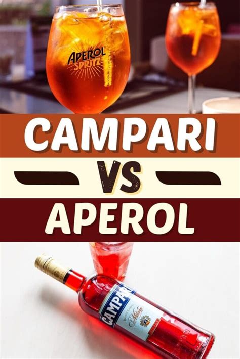 Campari Vs Aperol Whats The Difference Insanely Good