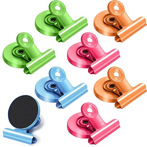 Artcut 8 Pack Magnetic Clips Strong Magnetic Clips For Fridge