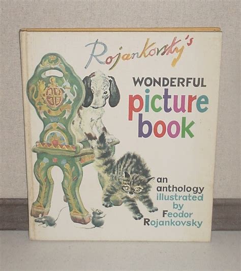 Vintage Childrens Wonderful Picture Book Anthology Illustrated By