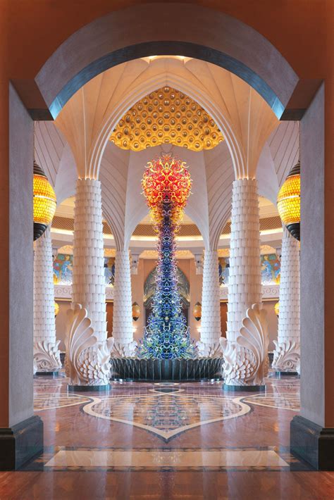 Atlantis The Palm Resort Crescent Rd Dubai Uae Arrival Lobby Travoh