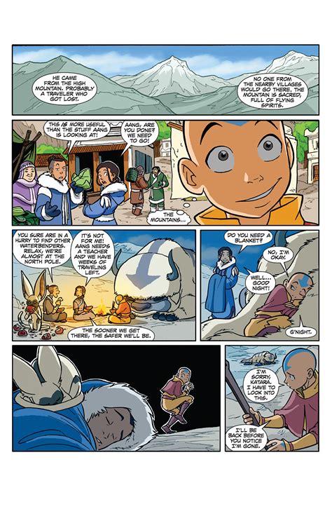 Read Online Free Comic Book Day And Nickelodeon Avatar The Last Airbender Comic Issue Full