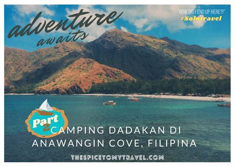 Camping Dadakan Di Anawangin Cove Filipina Part 2 The Spice To My Travel