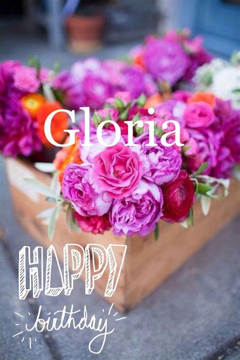 Happy Birthday Gloria Happy Birthday Gloria Special Happy Birthday