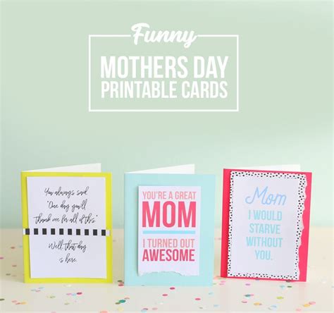 Funny Printable Mothers Day Cards In 2023 Mothers Day Cards Mother