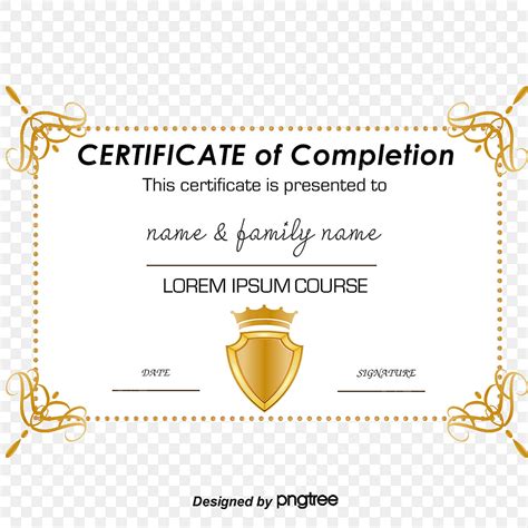 Certificate Of Appointment Png Image Vector European Classical Pattern