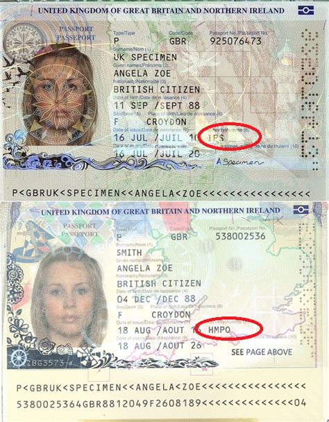 Passport Document Number Uk Free Online Document