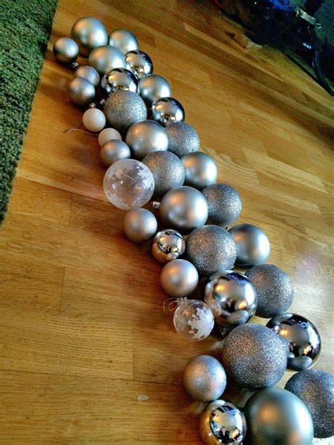 Christmas ornaments, baubles, christmas bulbs or christmas bubbles are decoration items, usually to decorate christmas trees. DIY Christmas Bauble Garland | Priceless Life Of Mine