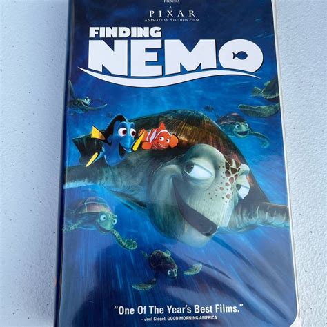 Finding Nemo Pixar Disney Vhs Movie Etsy Hong Kong