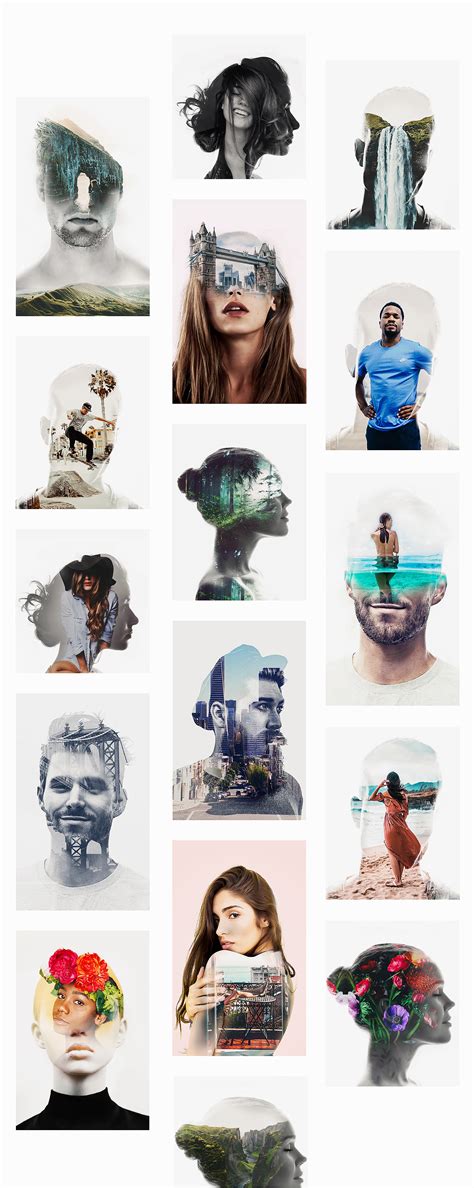 Double Exposure Face On Behance