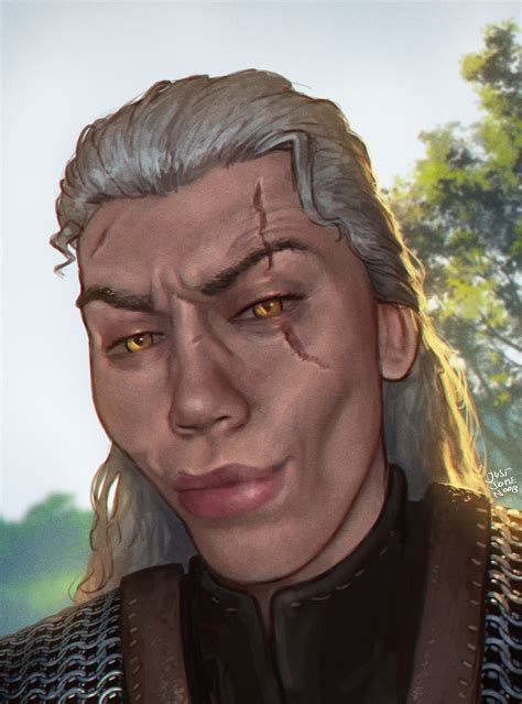 Geralt Of Rivia The Witcher Drawn By Justsomenoob Danbooru