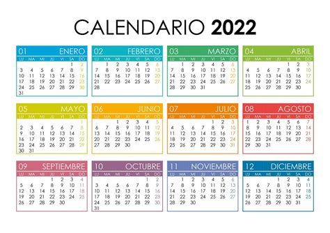 Calendario 2022 Para Imprimir Con Feriados Ariaatr Com Riset