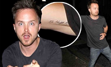 Aaron Paul Strikes A Silly Pose After A Night Of Partying In La And Reveals New Breaking Bad