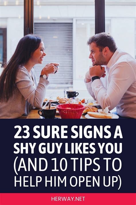 23 Sure Signs A Shy Guy Likes You And How To Help Him Open Up In 2021 Shy Guy Guys Like You