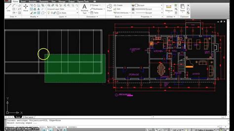 Autocad Tutorial 15 First Floor Plan Part 1mp4 Youtube