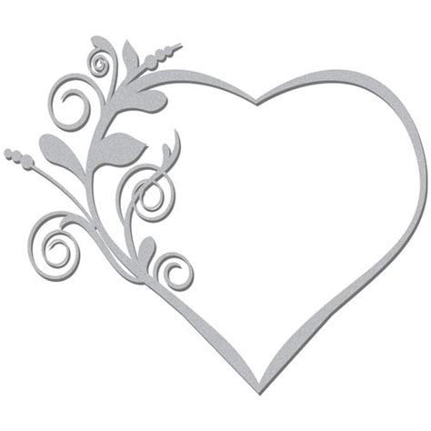 Large Heart Frame With Flourish Wow2279 Wow Words Or Whatever