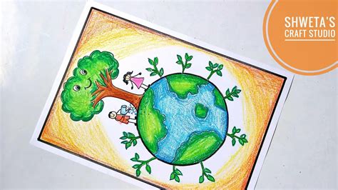 World Environment Day Drawing Ideasave Environment Drawing Poster